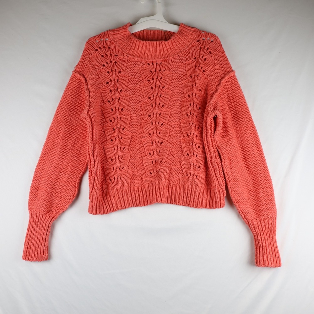 Free People Sweater Womens XS Pullover Boho Knit Long Sleeve Urban Outfitters